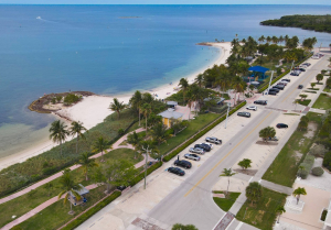 Arial View of Sombrero Beach